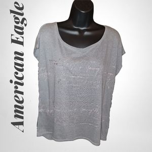American Eagle Graphic Tee Sz L